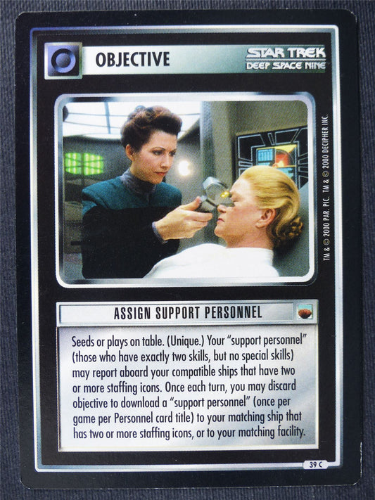 Assign Support Personnel - DS9 - Star Trek Cards #ZN