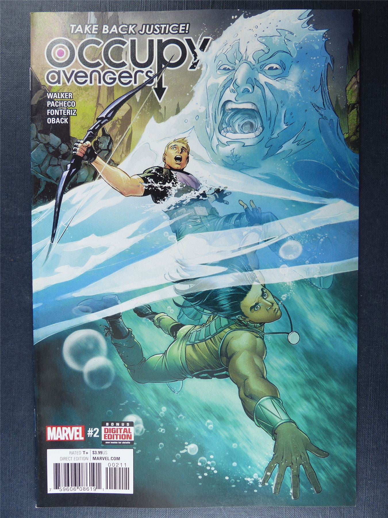 Occupy AVENGERS #2 - Marvel Comics #HZ