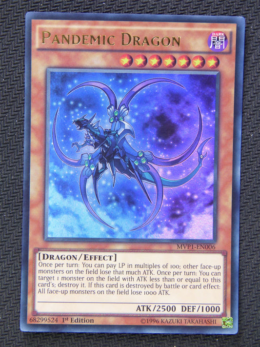 Pandemic Dragon MVP1 - Ultra Rare - Yugioh Card #64F