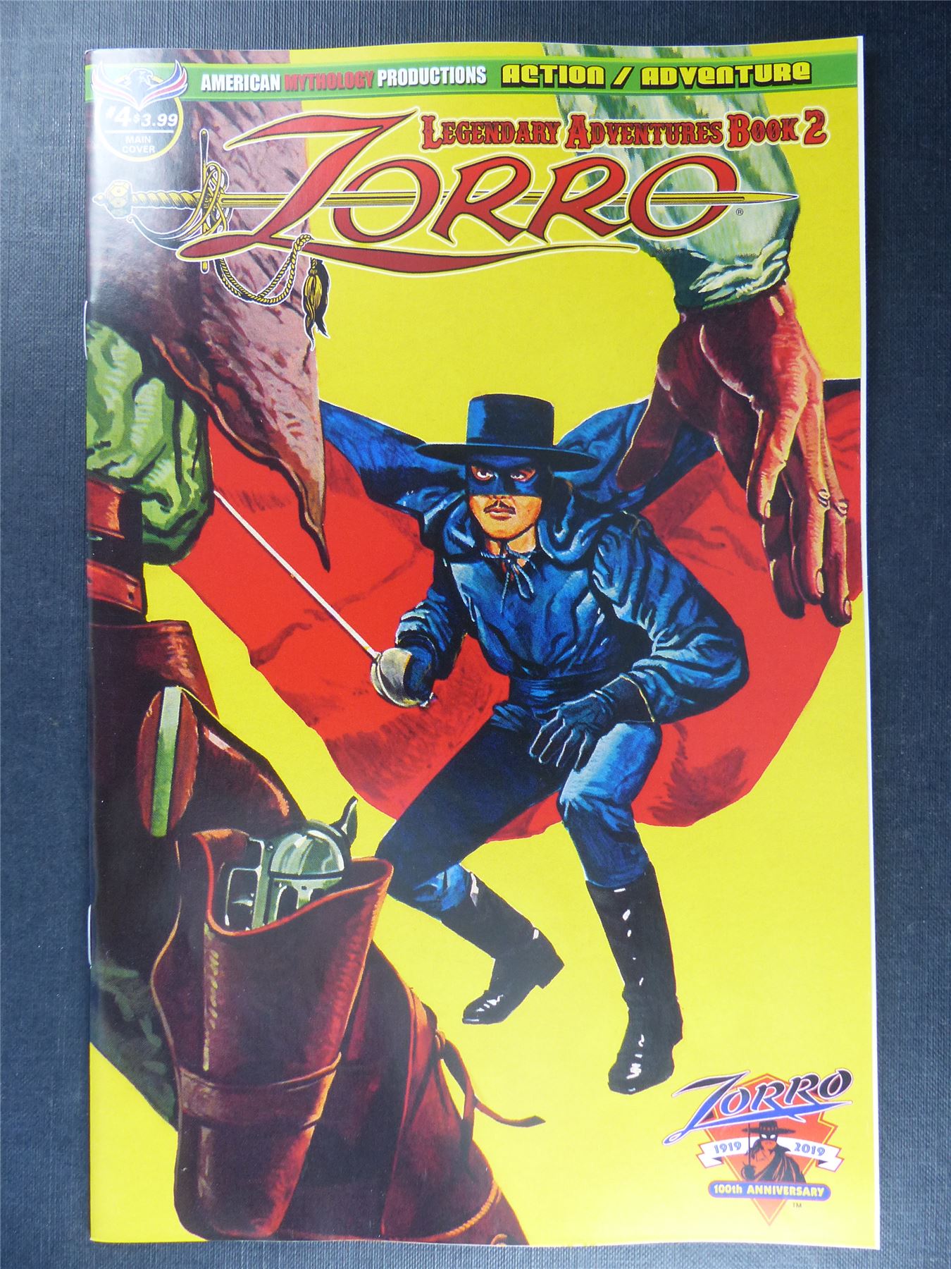 ZORRO: Legendary Adventures Book 2 #4 - Jan 2021 - Mythology Comics #SR