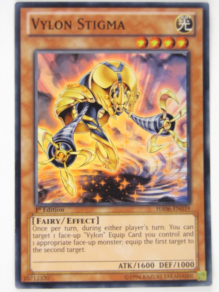 Yugioh Cards: VYLON STIGMA HA06 SUPER RARE