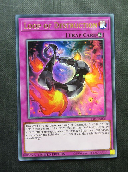 Loop of Destruction LC06 Ultra Rare - limited ed - Yugioh Cards #1P0