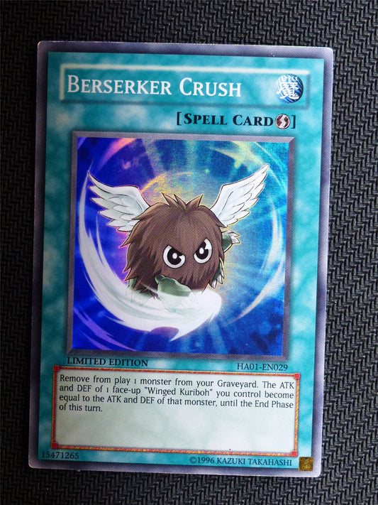 Berserker Crush - HA01 - Super Rare - Yugioh Card # 1G57