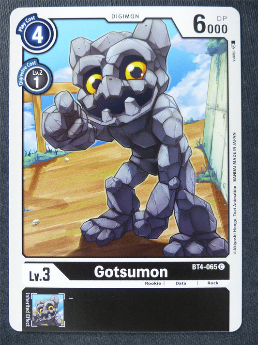 Gotsumon BT4-065 C - Digimon Cards #10G