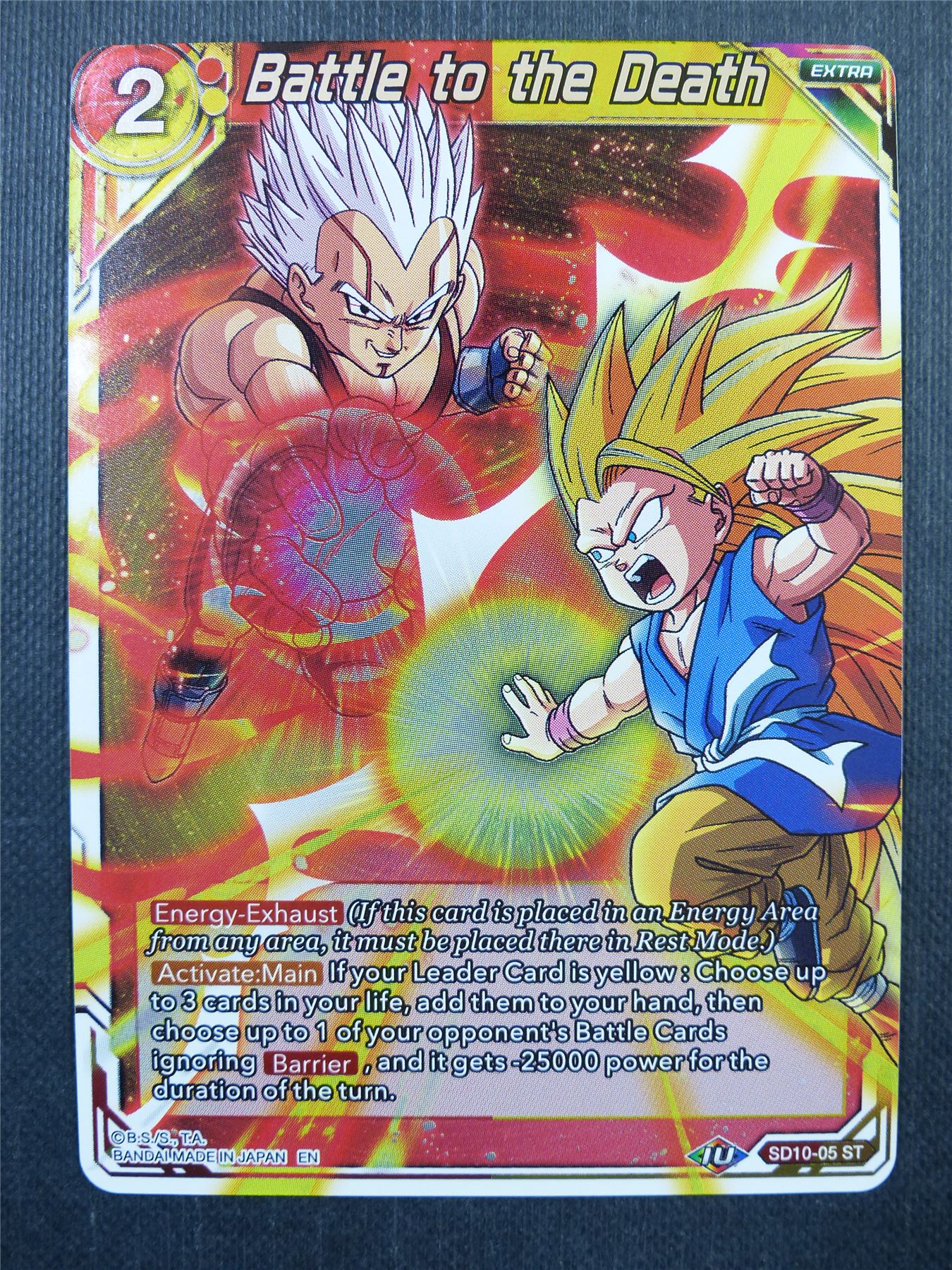 Battle to the Death SD10 Foil - Dragon Ball Super Card #423