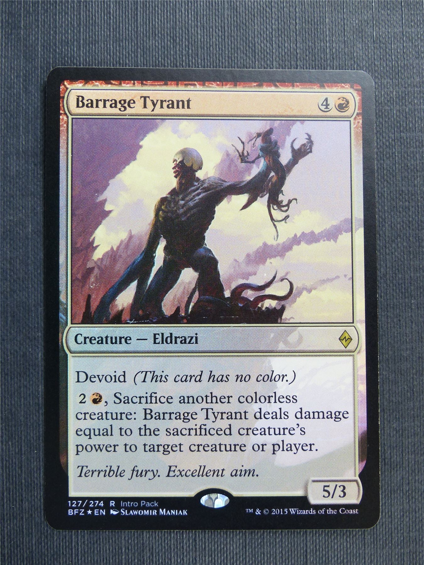 Barrage Tyrant Foil - Mtg Magic Cards #498