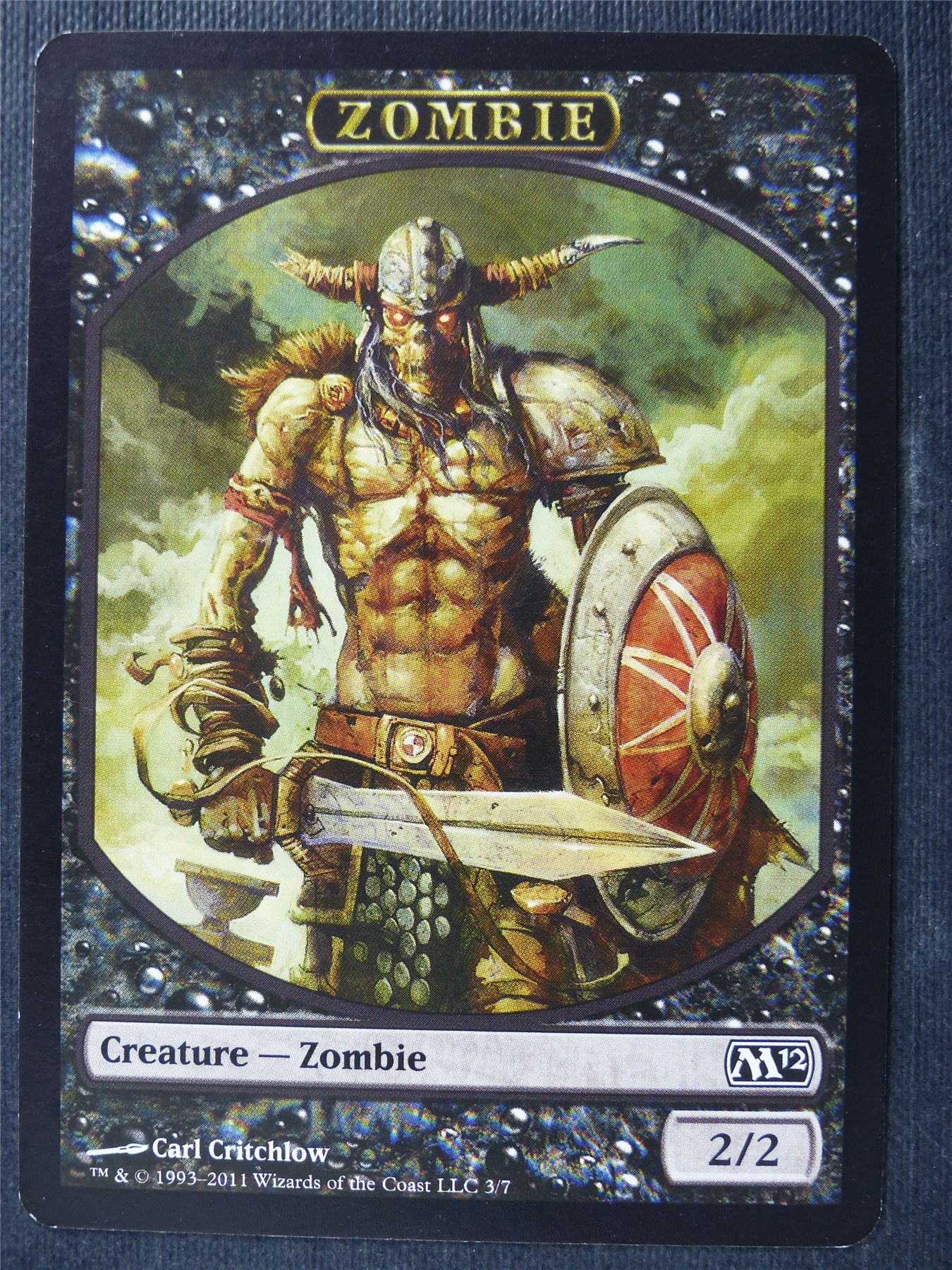 Zombie Token - Mtg Card #3VZ