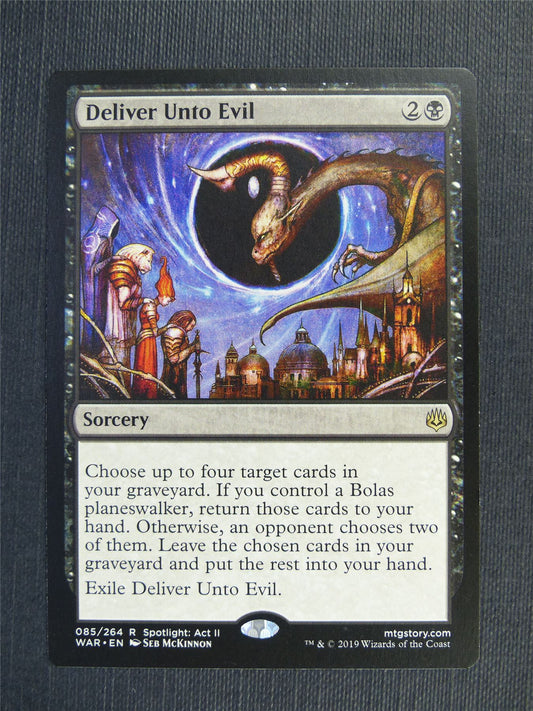 Deliver Unto Evil - Mtg Magic Cards #3RH
