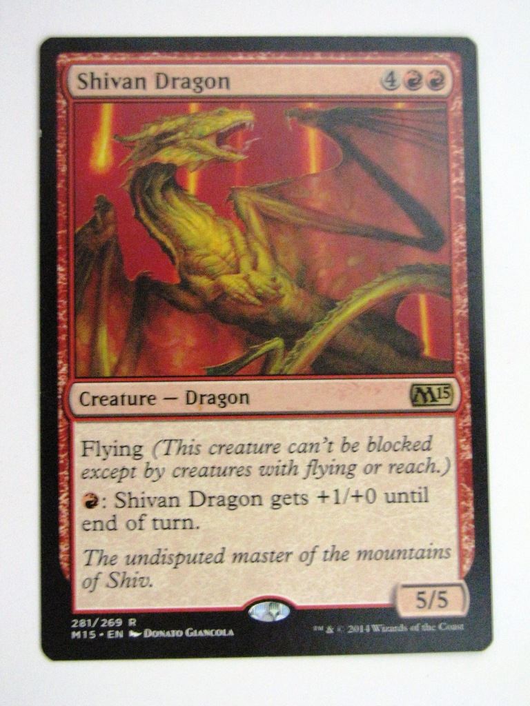 MTG Magic Cards: SHIVAN DRAGON # 36G69