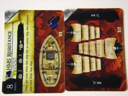 Pirates PocketModel Game - 033 HMS RESISTANCE