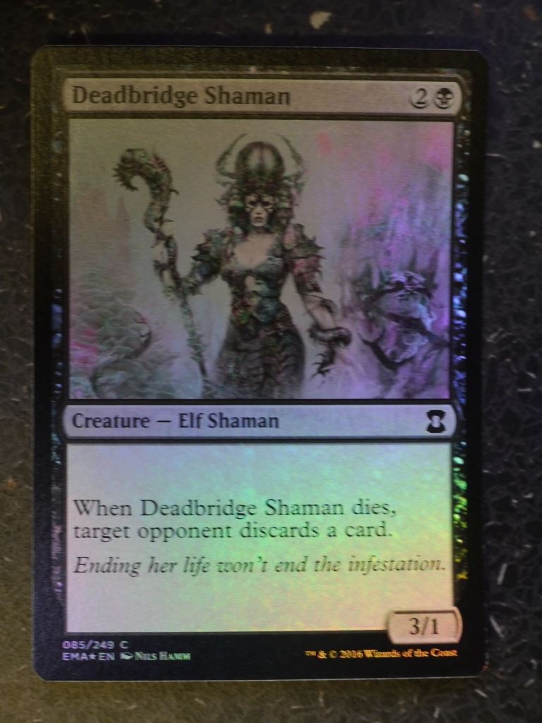 MTG Cards: DEADBRIDGE SHAMAN FOIL # 9H48