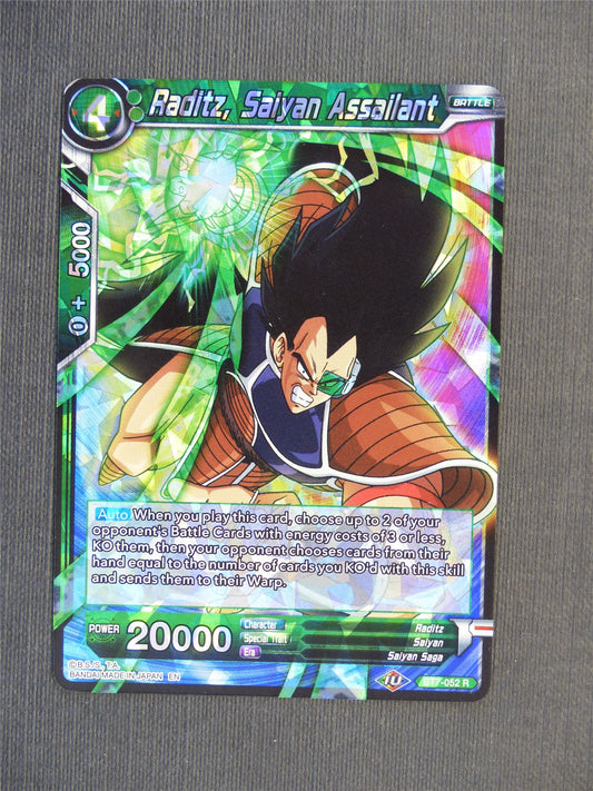 Raditz Saiyan Assailant R - Dragon Ball Super Cards #5RR