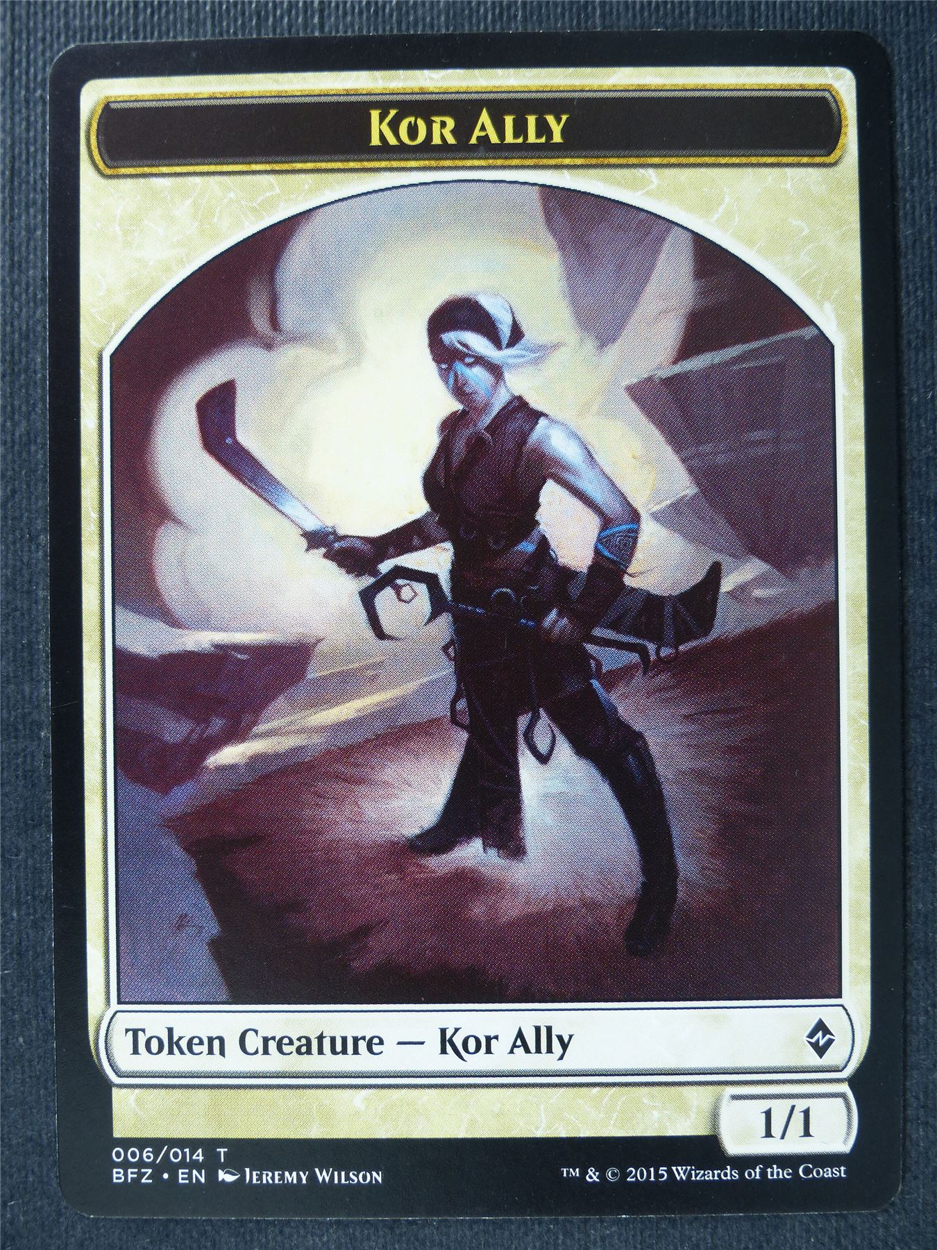 Kor Ally Token - Mtg Card #1RL