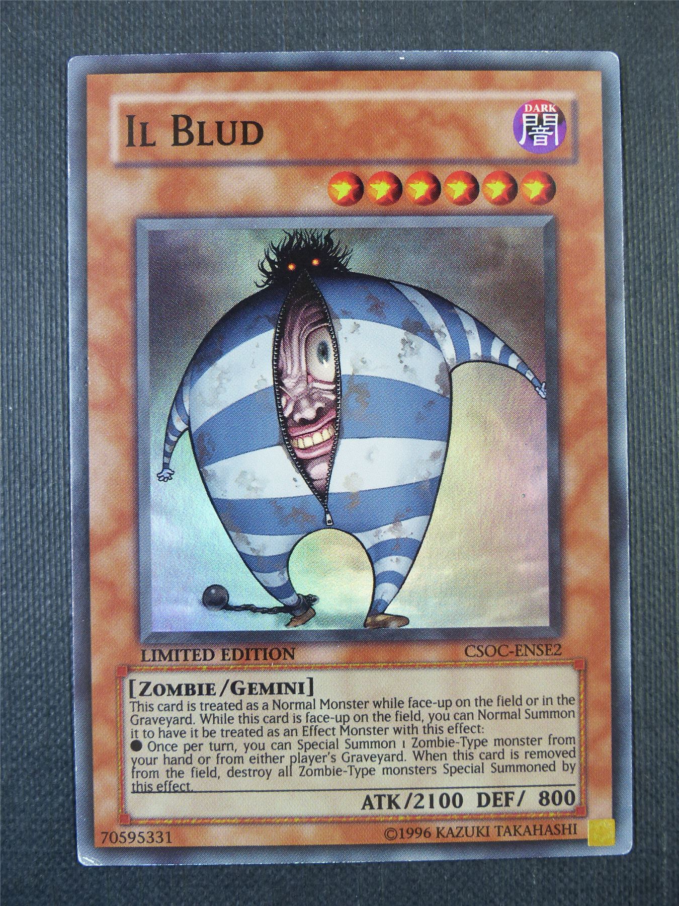 Il Blud CSOC Super Rare - lim ed Yugioh Card #84F