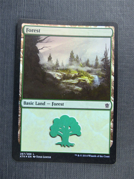 Forest 267/269 Foil - Mtg Magic Cards #520
