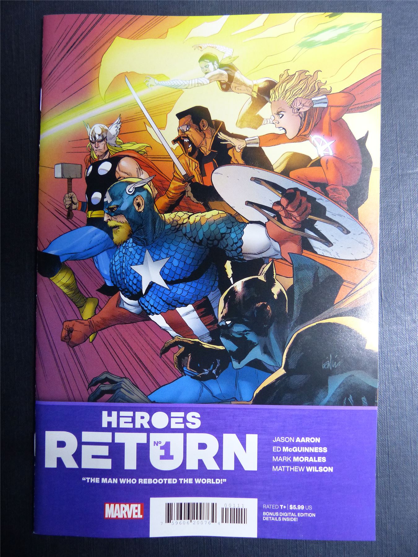 HEROES Return #1 - Aug 2021 - DC Comics #1O