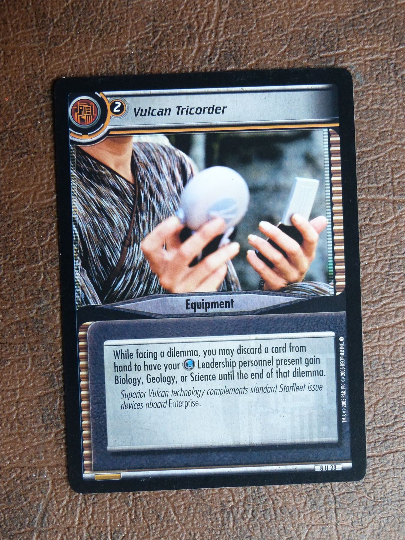 Vulcan Tricorder - Star Trek CCG TCG Card #Y7