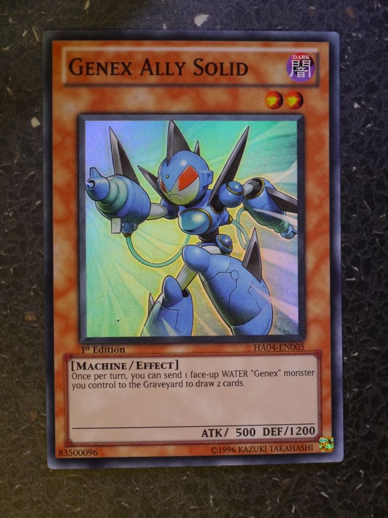 Yugioh Cards: GENEX ALLY SOLID HA04 SUPER RARE # 3B9