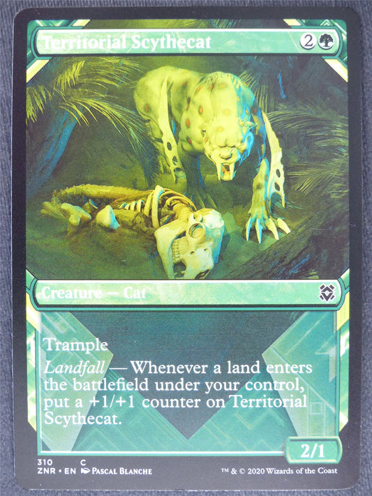 Territorial Scythecat Showcase Mint - Mtg Magic Cards #4T