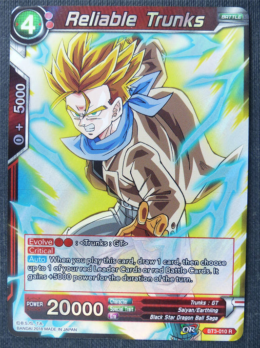 Reliable Trunks R - Dragon Ball Super Cards #2VZ