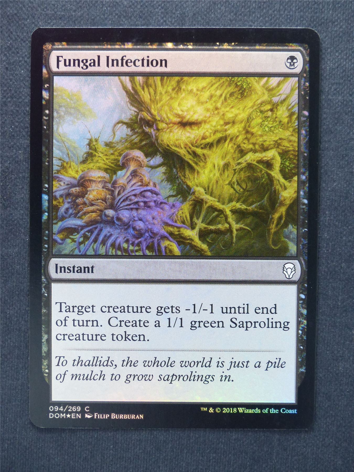 Fungal Infection Foil - Mtg Magic Cards #P0