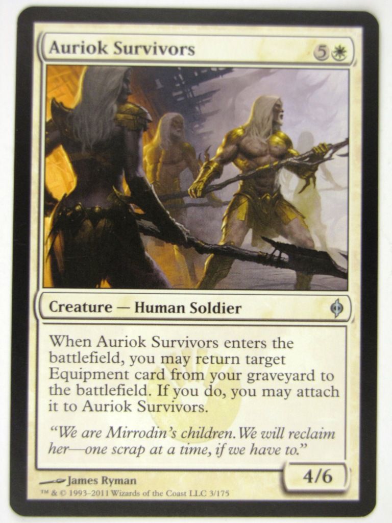 MTG Magic: the Gathering Cards: AURIOK SURVIVORS: NPH