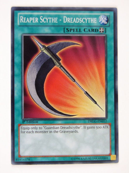 Yugioh Cards: REAPER SCYTHE - DREADSCYTHE DRLG: Dragons of Legend 1st Ed