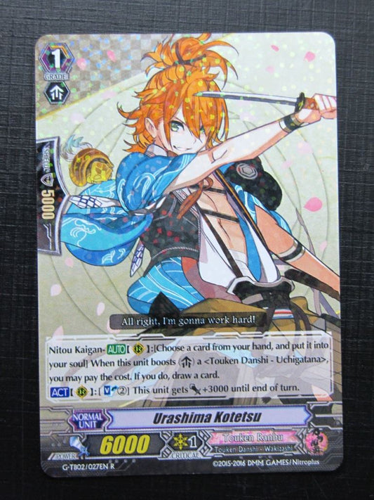 Vanguard Cards: URASHIMA KOTETSU G-TB02 R # 26E67