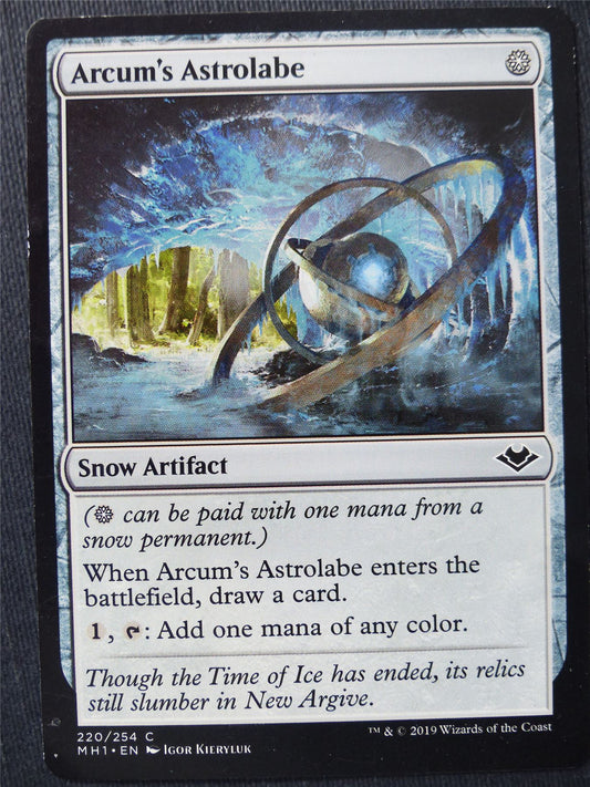Arcum's Astrolabe - Mtg Magic Cards #D8