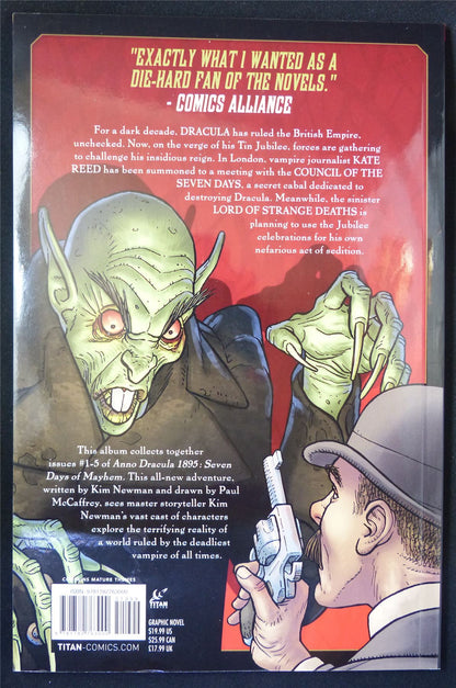 ANNO Dracula: 1895 Seven Days in Mayhem - Titan Graphic Softback #2R6