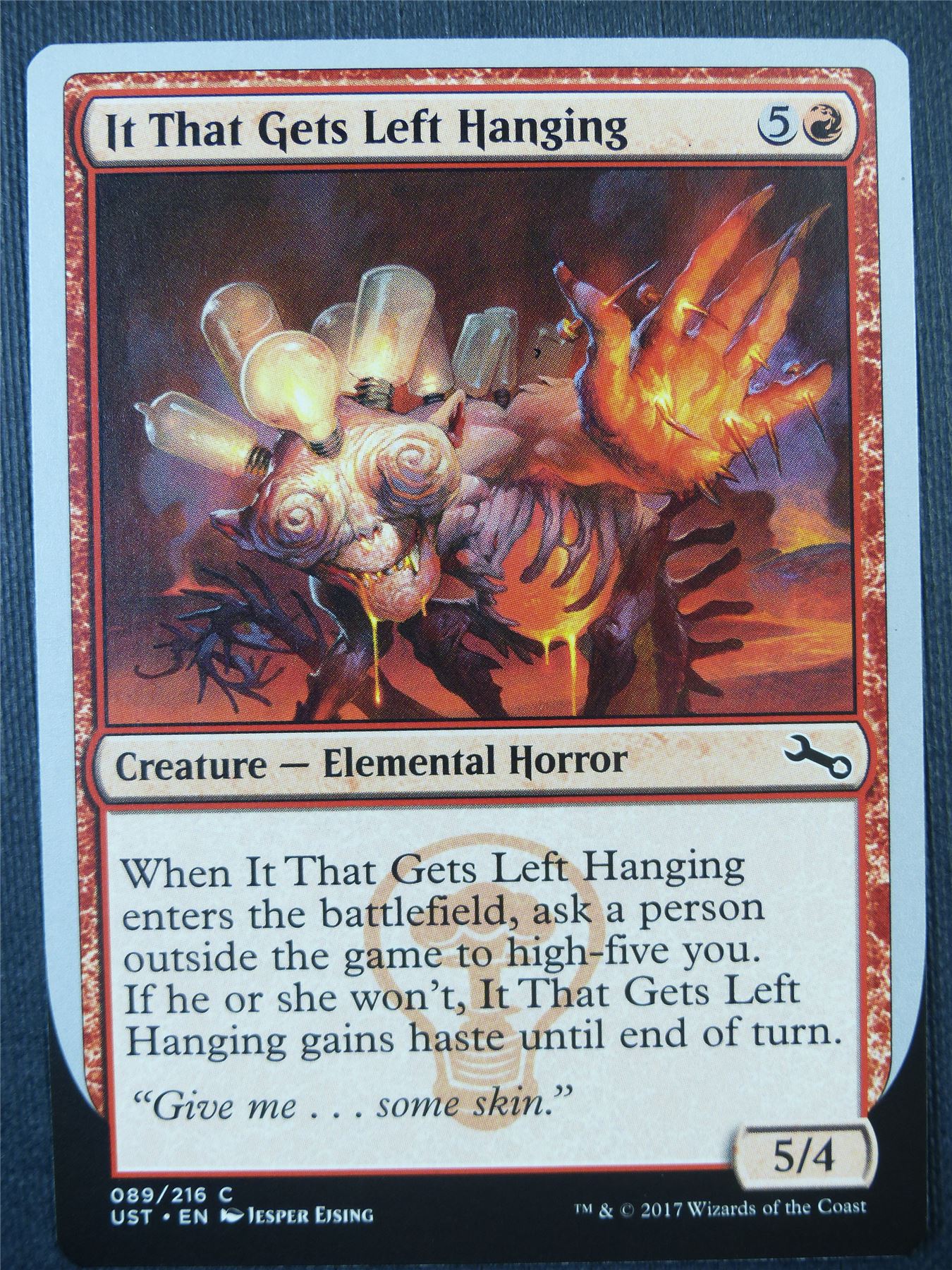 It That Gets Left Hanging - Unstable - Mtg Card #5P1