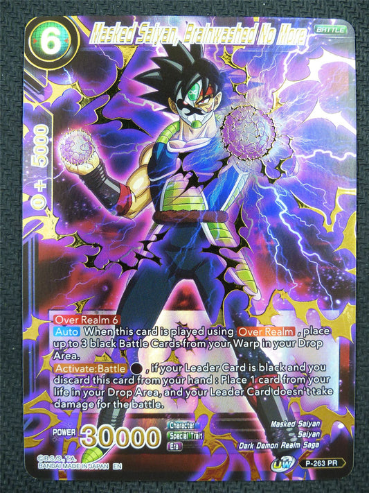 Masked Saiyan Brainwashed No More Promo - Dragon Ball Super Card #5Y5
