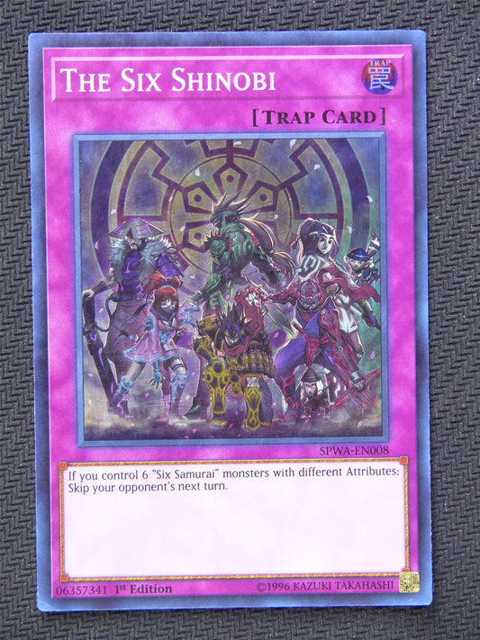 The Six Shinobi SPWA - Super Rare - Yugioh Card #5V6