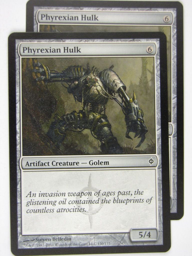 MTG Magic: the Gathering Cards: PHYREXIAN HULK x2: NPH