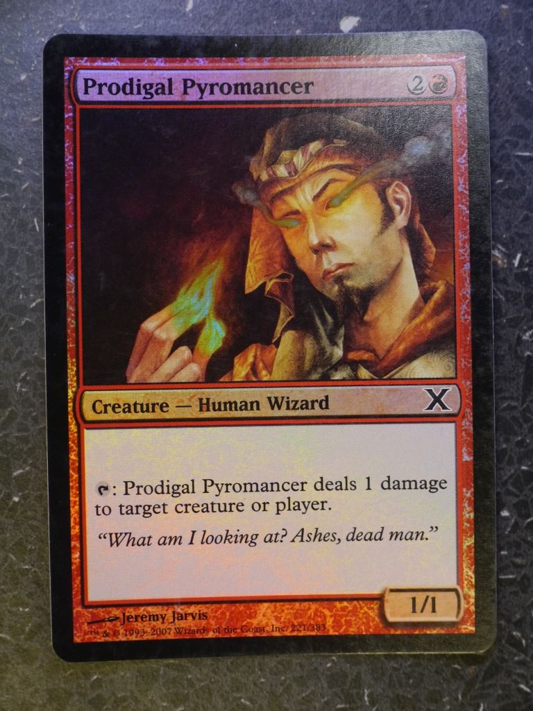 MTG Cards: PRODIGAL PYROMANCER  FOIL # 5D54