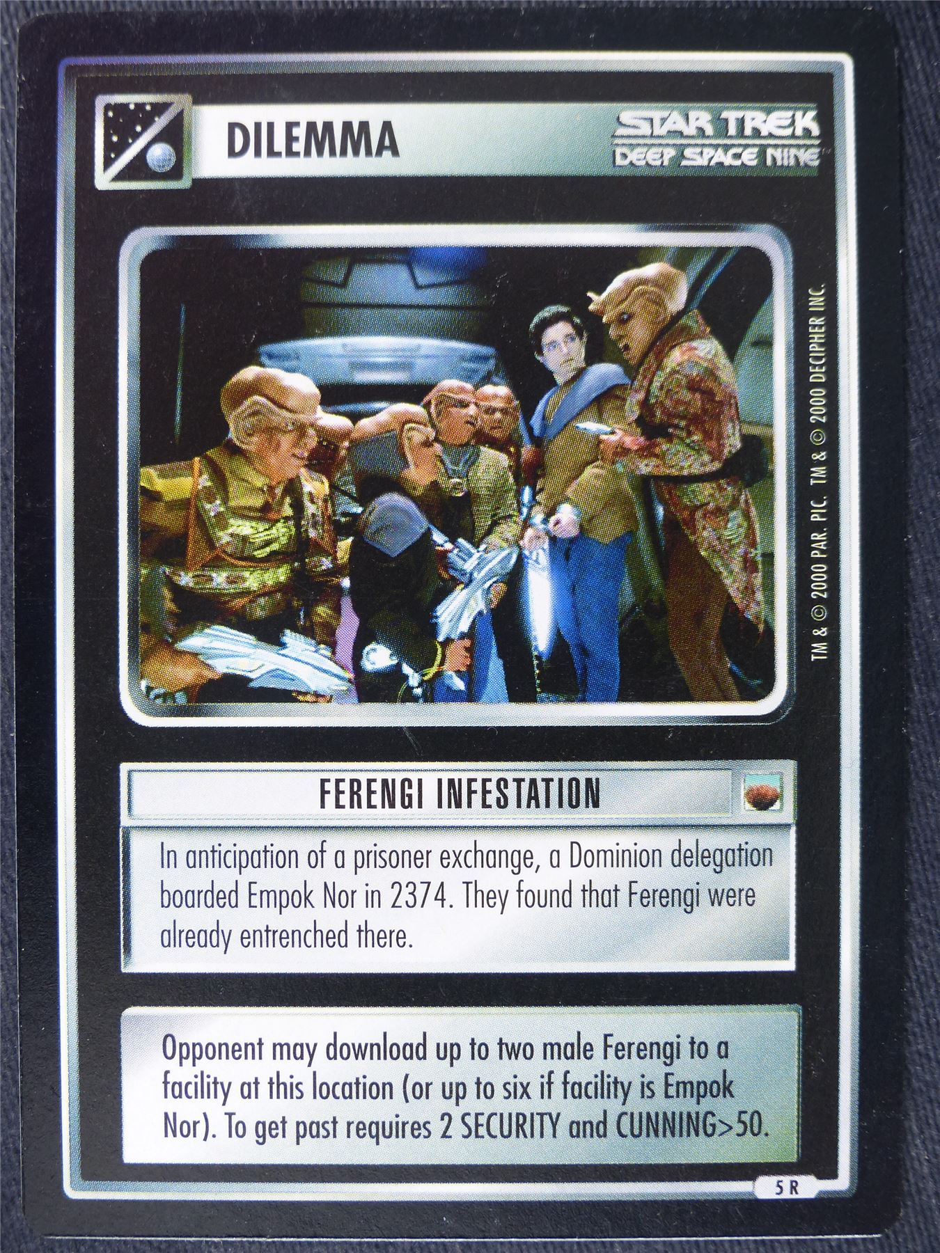 Ferengi Infestation 5 R - Voyager - Star Trek Cards #LX