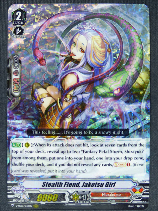 Stealth Fiend Jakotsu Girl V-SS07 RRR - Vanguard Cards #HA