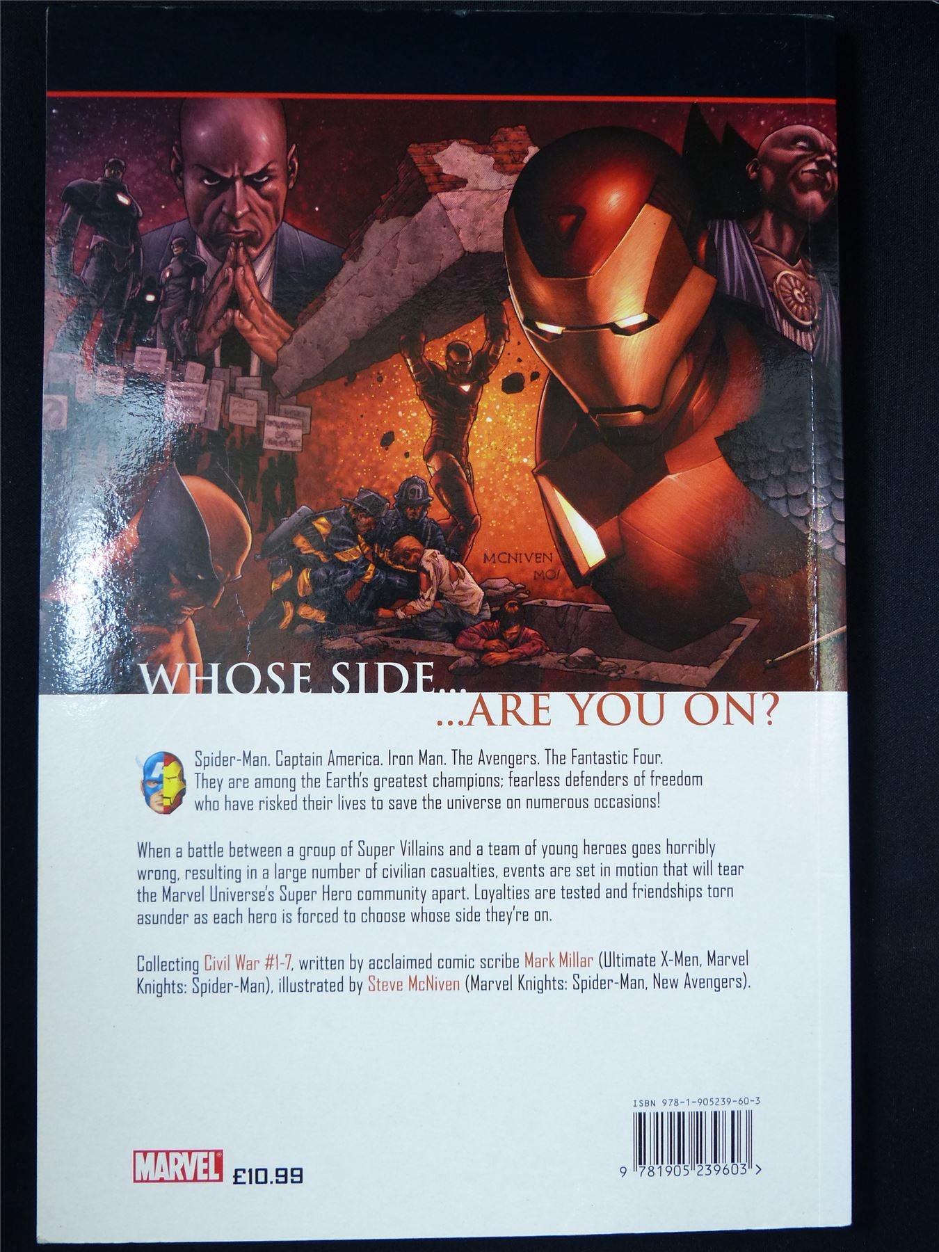 CIVIL War - Marvel Graphic Softback #1E1