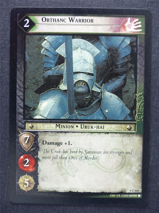 Orthanc Warrior 4 C 165 - LotR Cards #S6