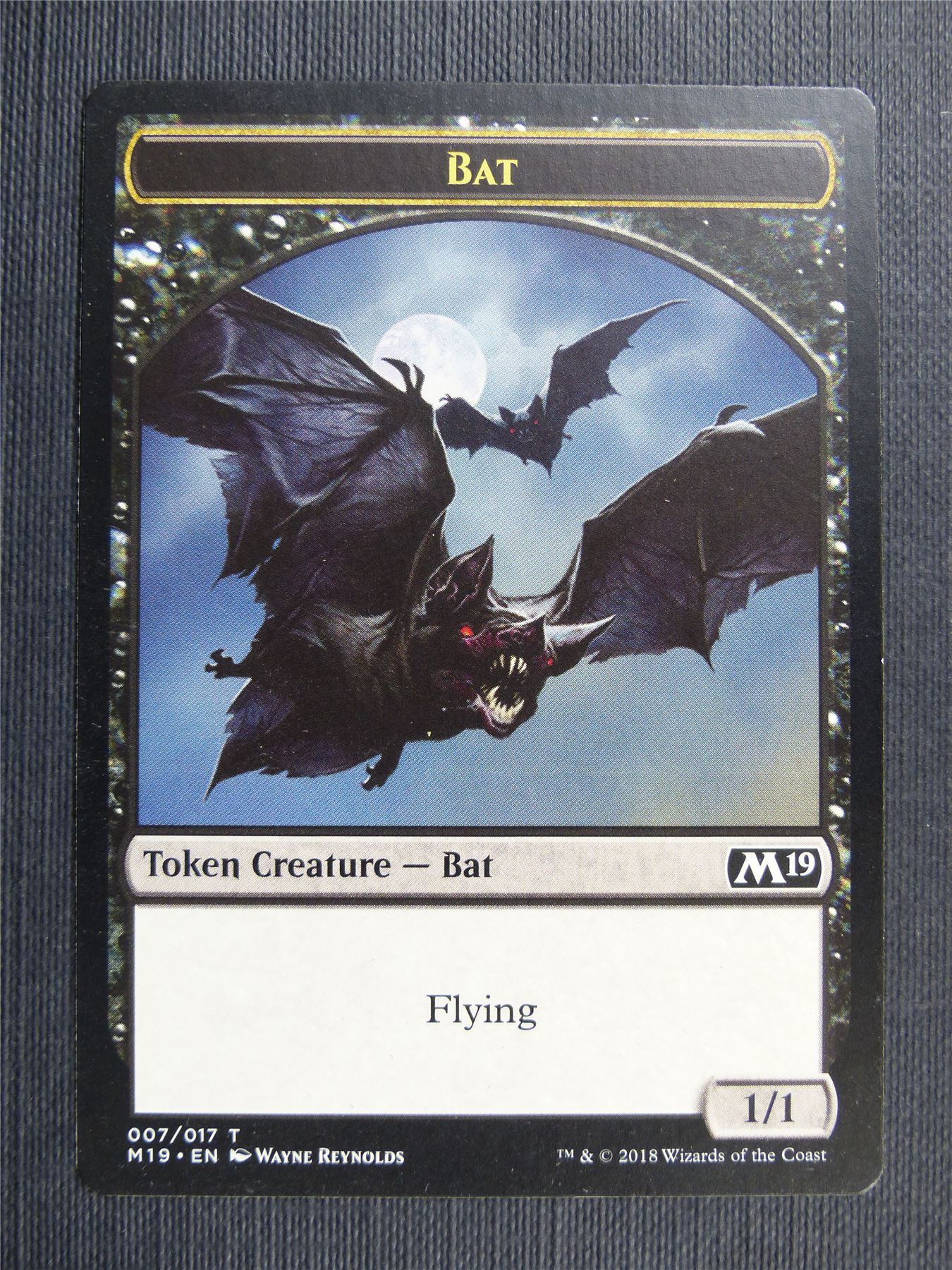 Bat Token - Mtg Magic Cards #46M