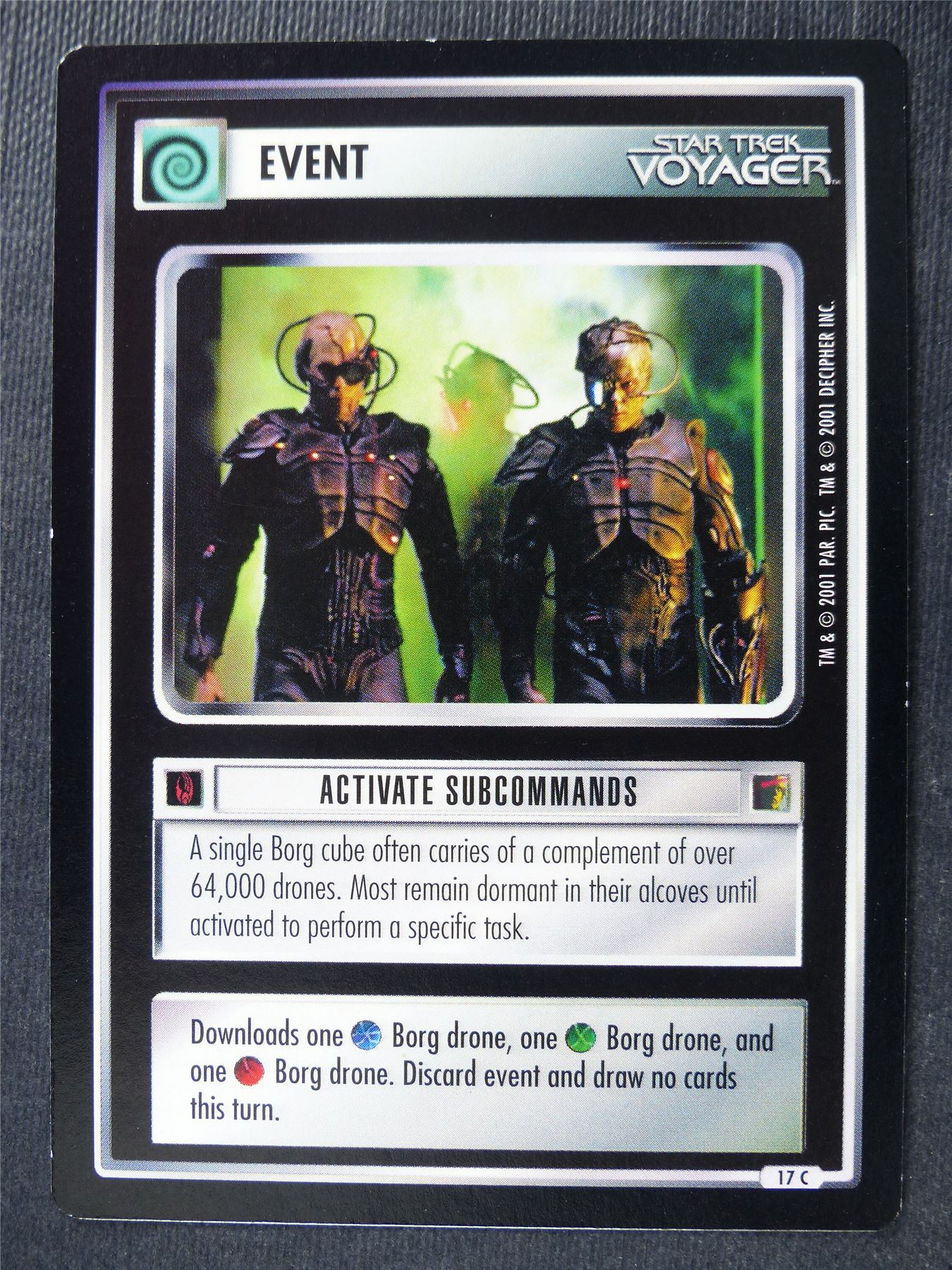 Activate Subcommands - Voyager - Star Trek Card #4WF