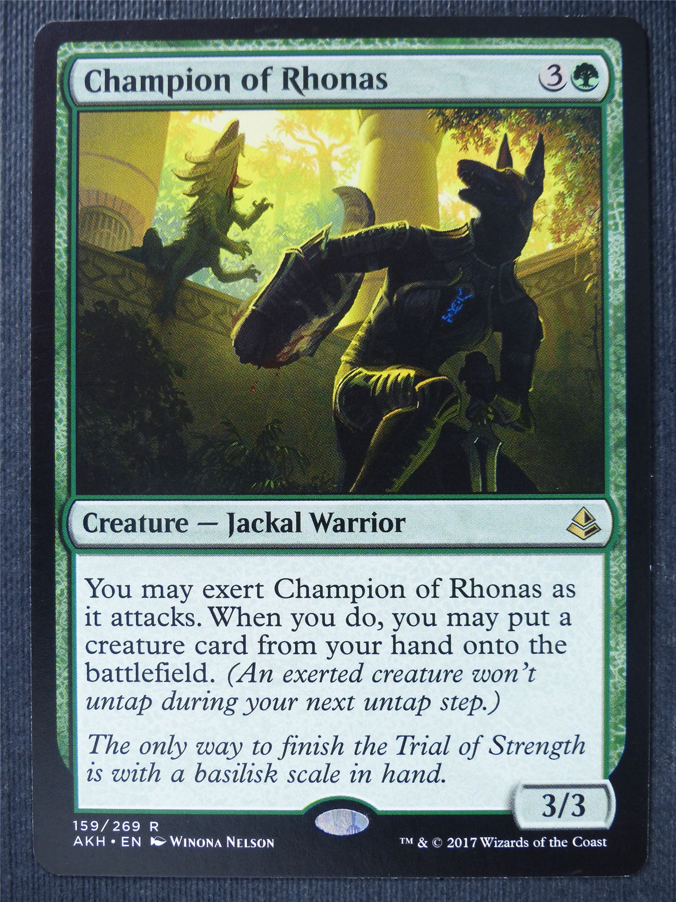 Champion of Rhonas - Mtg Card #2K4