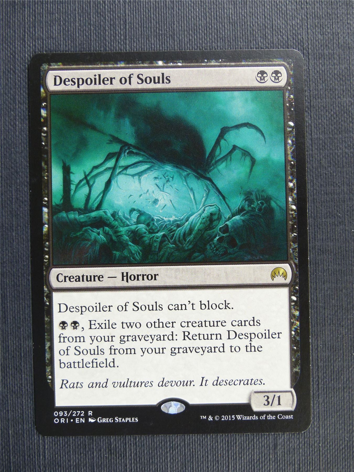 Despoiler of Souls - Mtg Magic Cards #3DC