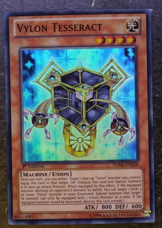 Yugioh Cards: VYLON TESSERACT HA06 SUPER RARE # 2J24