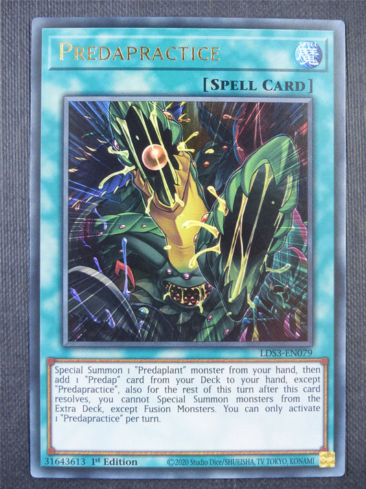 Predapractice LDS3 Ultra Rare - 1st ed Yugioh Card #8PN