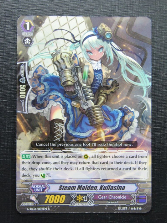 Vanguard Cards: STEAM MAIDEN, KULLASINA G-RC01 R # 26E57