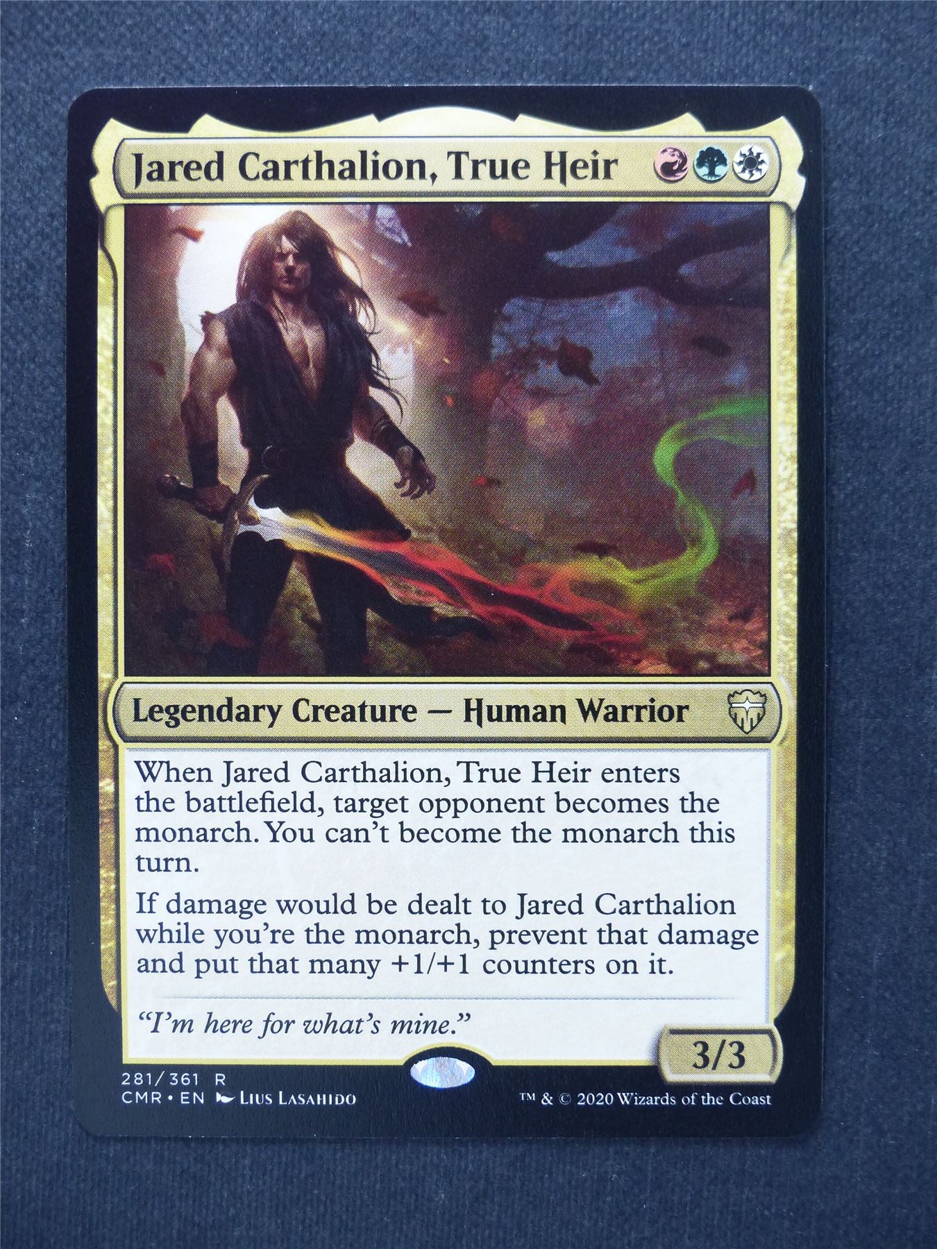 Jared Carthalion True Heir - Commander Legends #JX