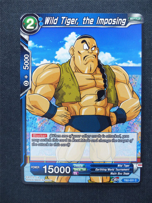 Wild Tiger The Imposing - Dragon Ball Super Cards #8W