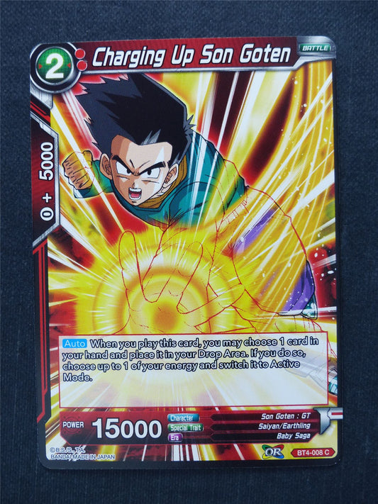 Charging Up Son Goten - Dragon Ball Super Cards #H4