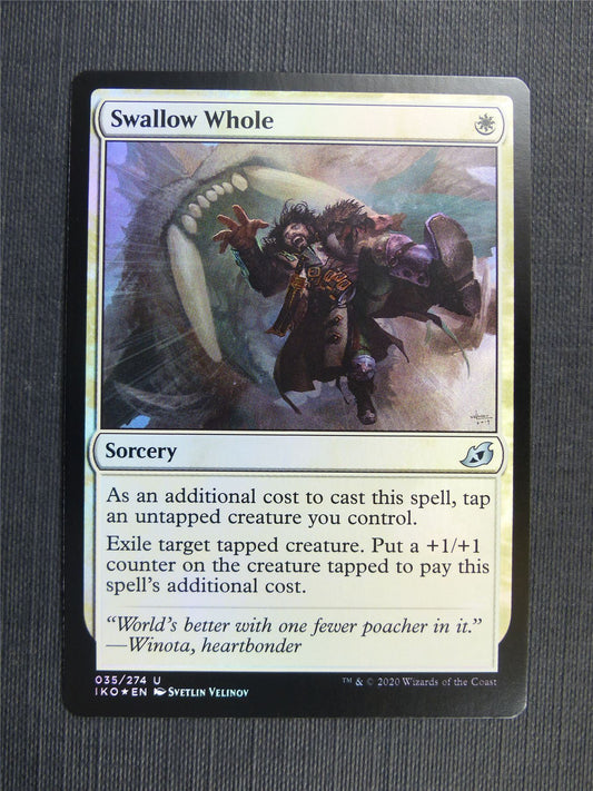 Swallow Whole Foil - IKO - Mtg Card